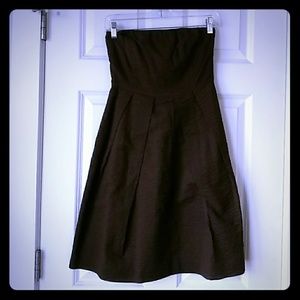 J crew strapless cotton sun dress